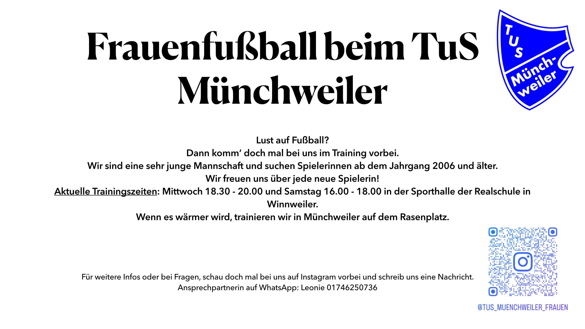 Werbung Damen